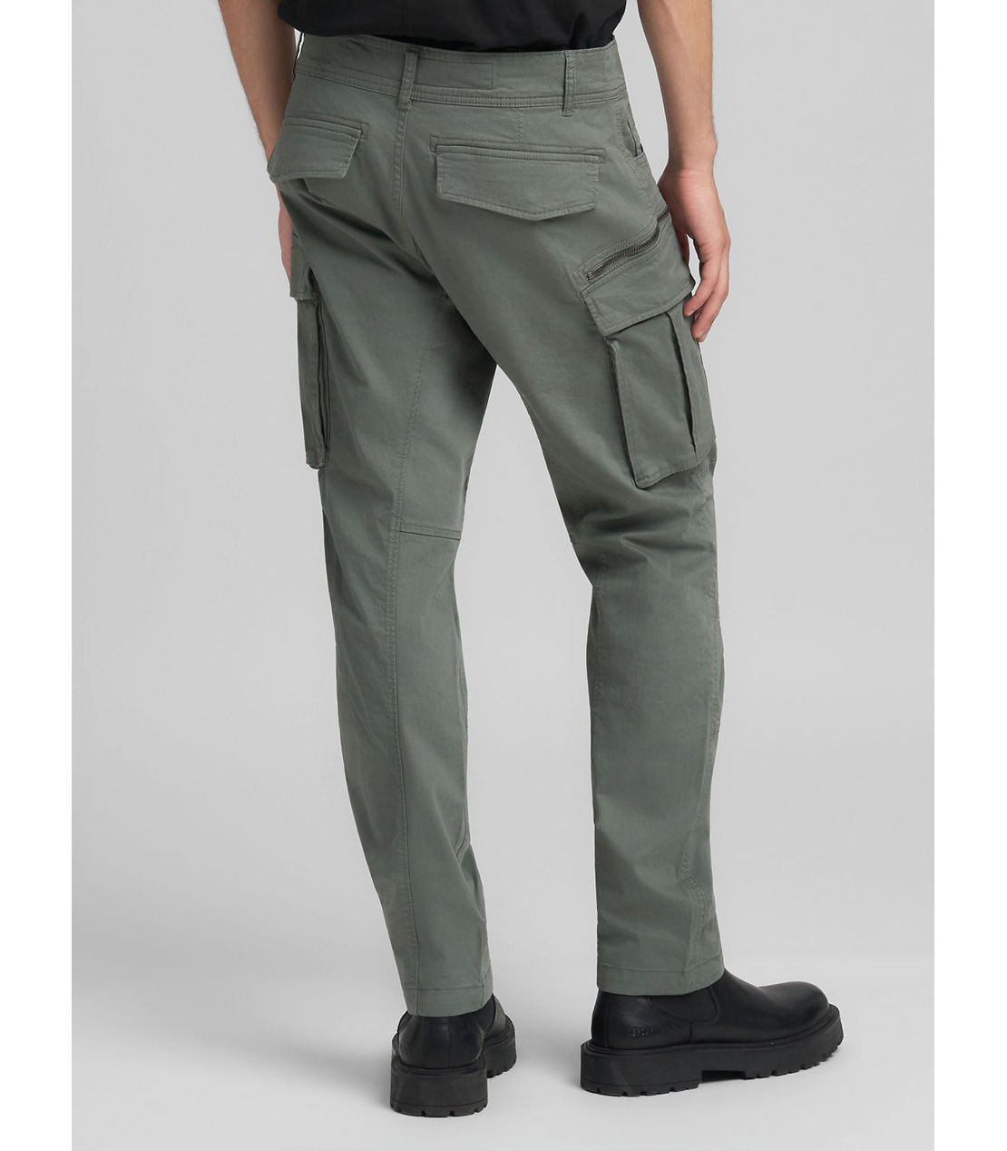 JOE ストレッチコットンツイル カーゴパンツ 詳細画像 モスグリーン 3